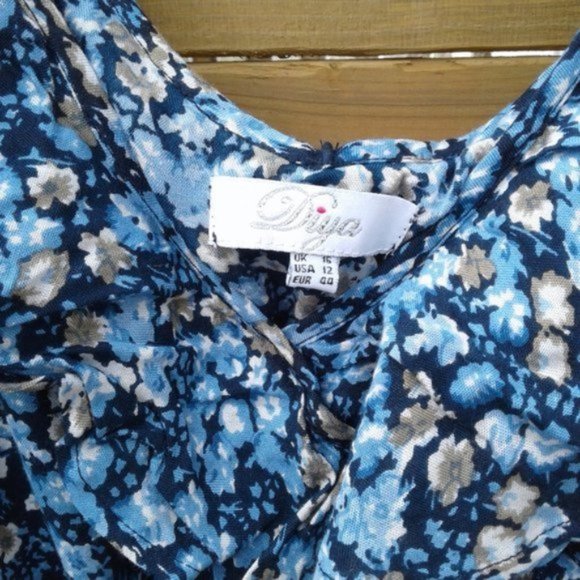 Asos 100% cotton ditsy floral jumpsuit - Picture 6 of 7